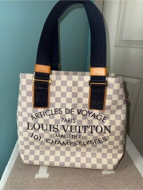 Louis Vuitton Damier Azur Beach Cabas PM
